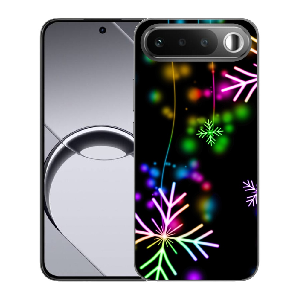 Gélový obal mmCase pre Realme 16 5G – farebné vločky