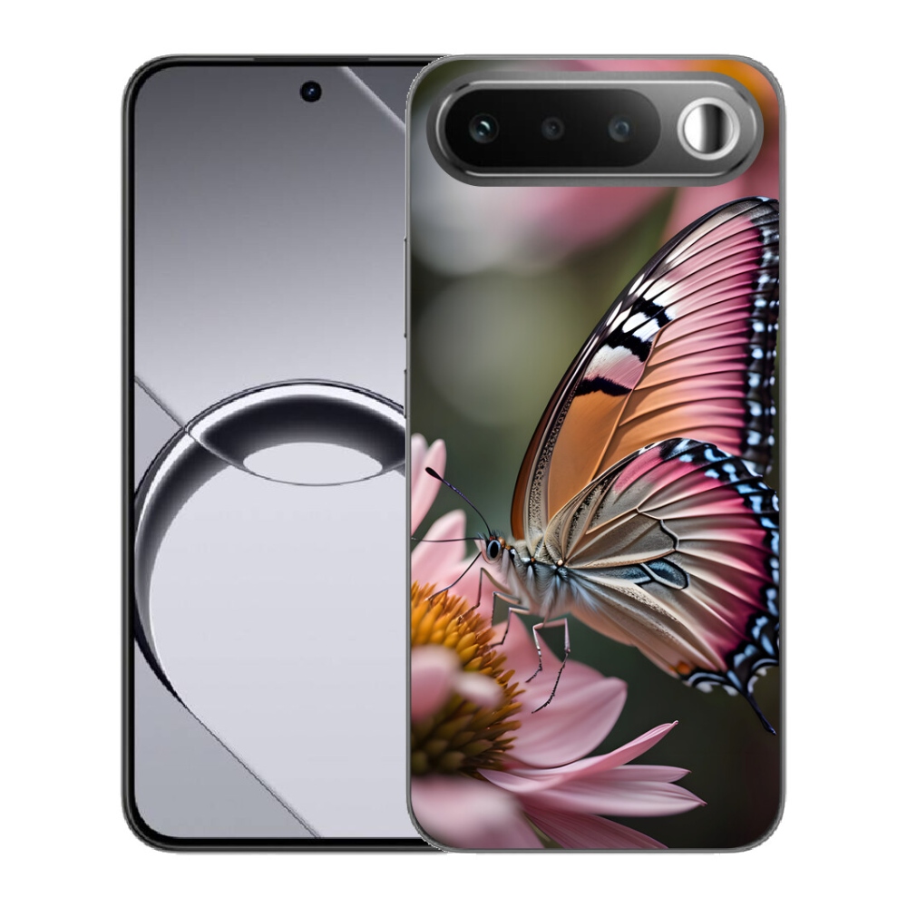 Gélový obal mmCase pre Realme 16 5G – farebný motýľ