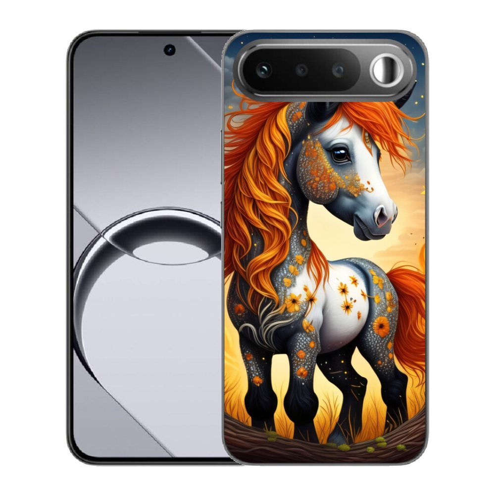 Gélový obal mmCase pre Realme 16 5G – farebný poník