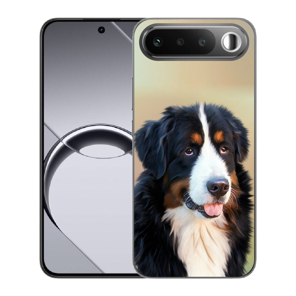 Gélový obal mmCase pre Realme 16 5G – bernský salašnícky pes