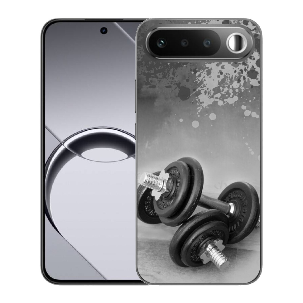 Gélový obal mmCase pre Realme 16 5G – činky 1