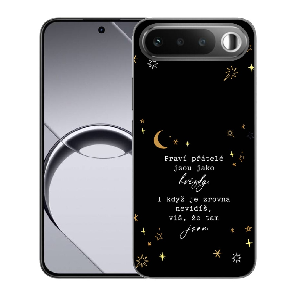 Gélový obal mmCase pre Realme 16 5G – citát 6 na čiernom pozadí