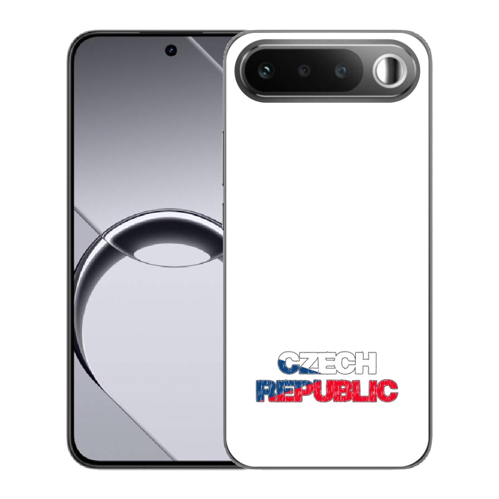 Gélový obal mmCase pre Realme 16 5G – Česká republika, biele pozadie