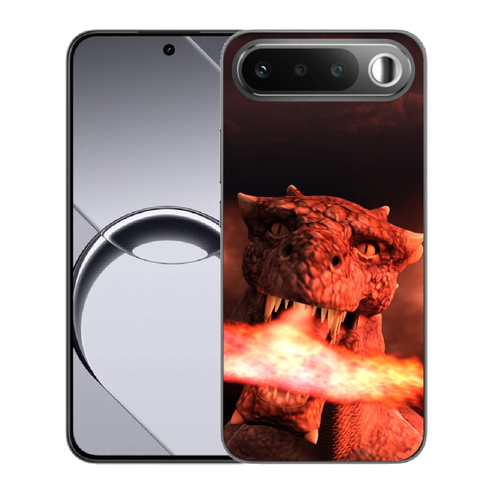 Gélový obal mmCase pre Realme 16 5G – drak