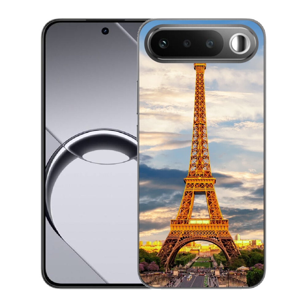 Gélový obal mmCase pre Realme 16 5G – Eiffelova veža 3
