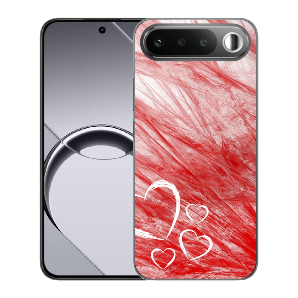 Gélový obal mmCase pre Realme 16 5G – srdce