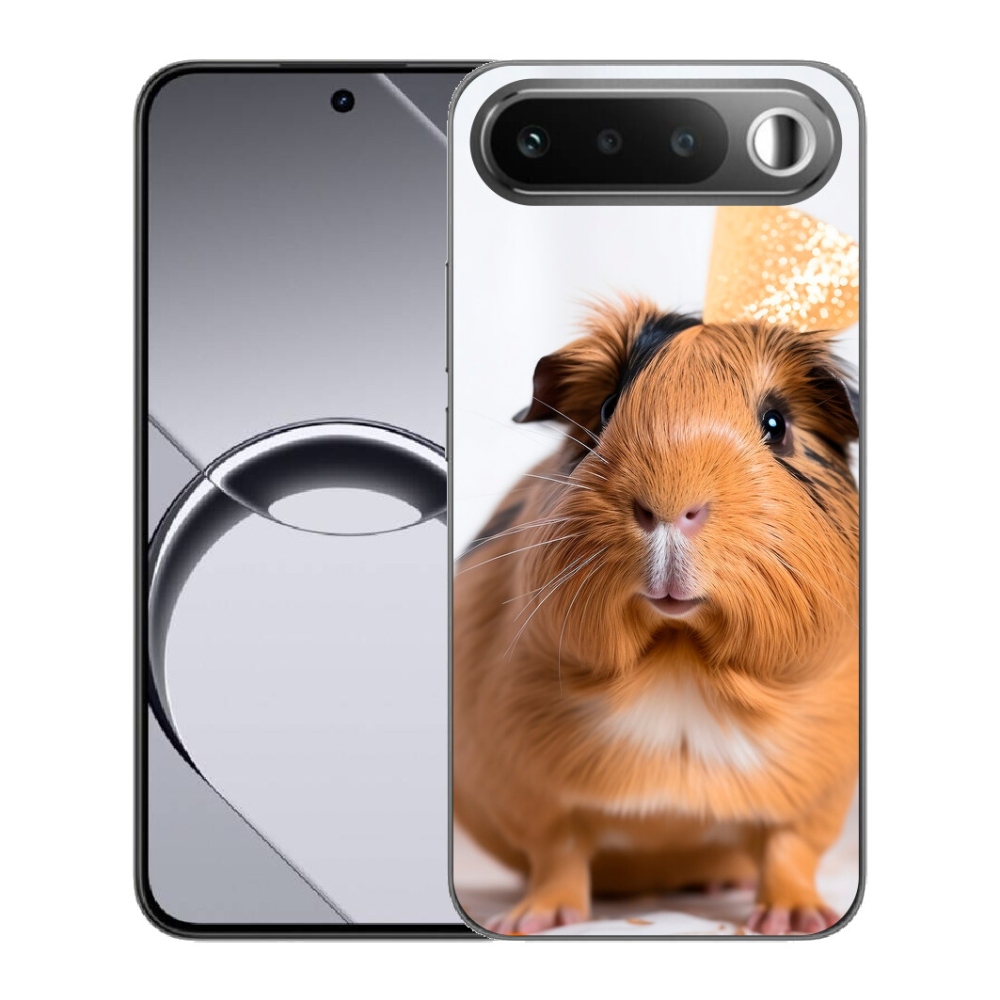 Gélový obal mmCase pre Realme 16 5G – hnedé morča