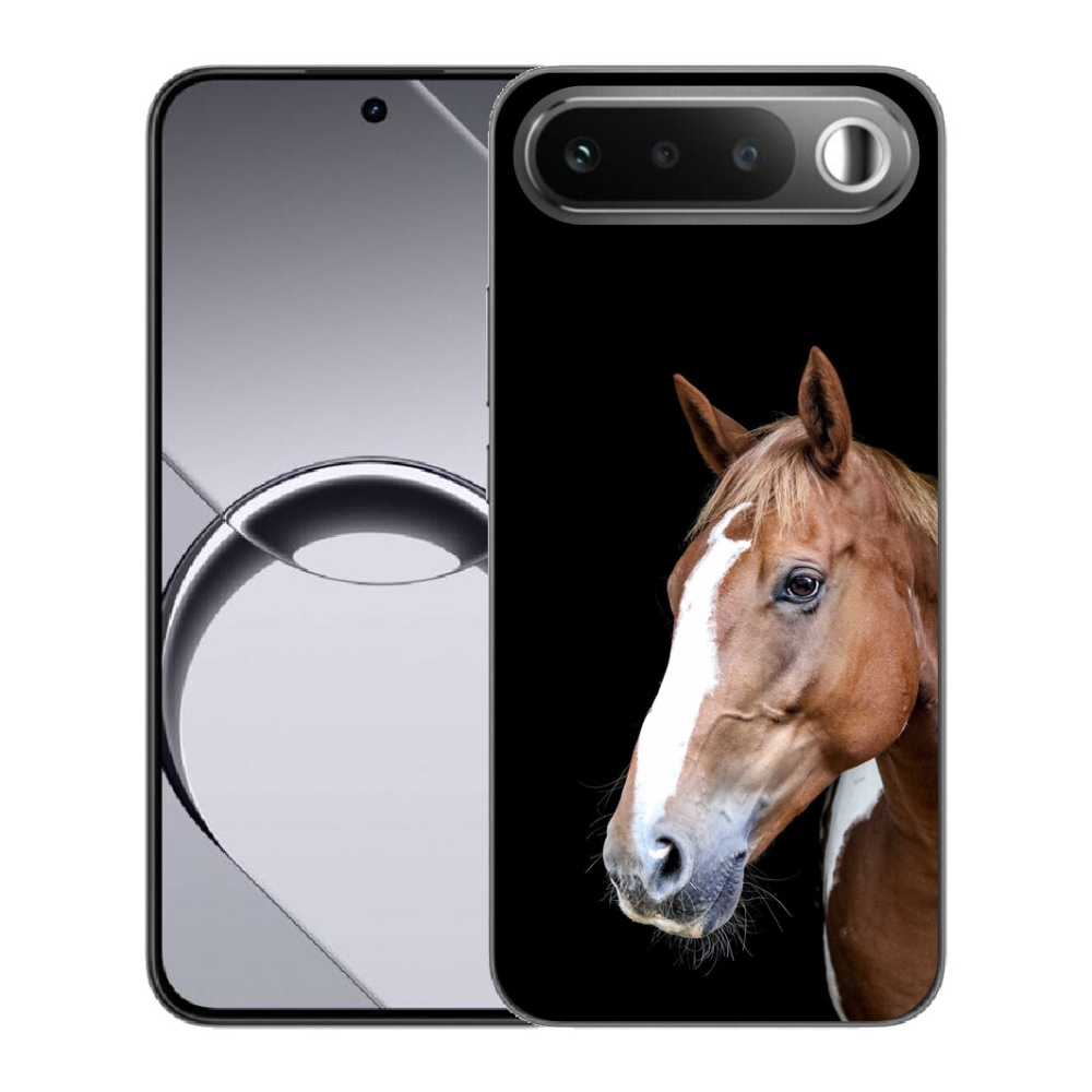 Gélový obal mmCase pre Realme 16 5G – hnedý kôň 3