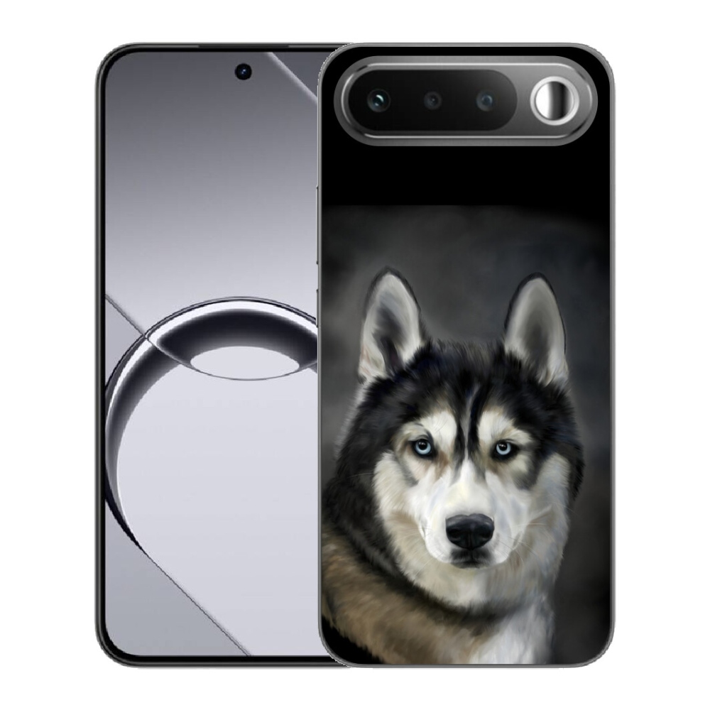 Gélový obal mmCase pre Realme 16 5G – husky