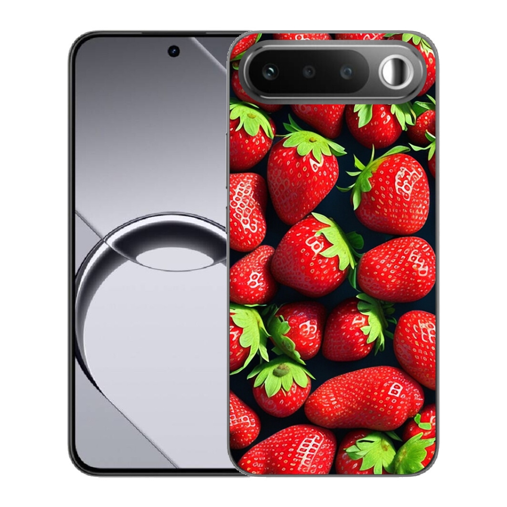 Gélové puzdro mmCase pre Realme 16 5G – jahody