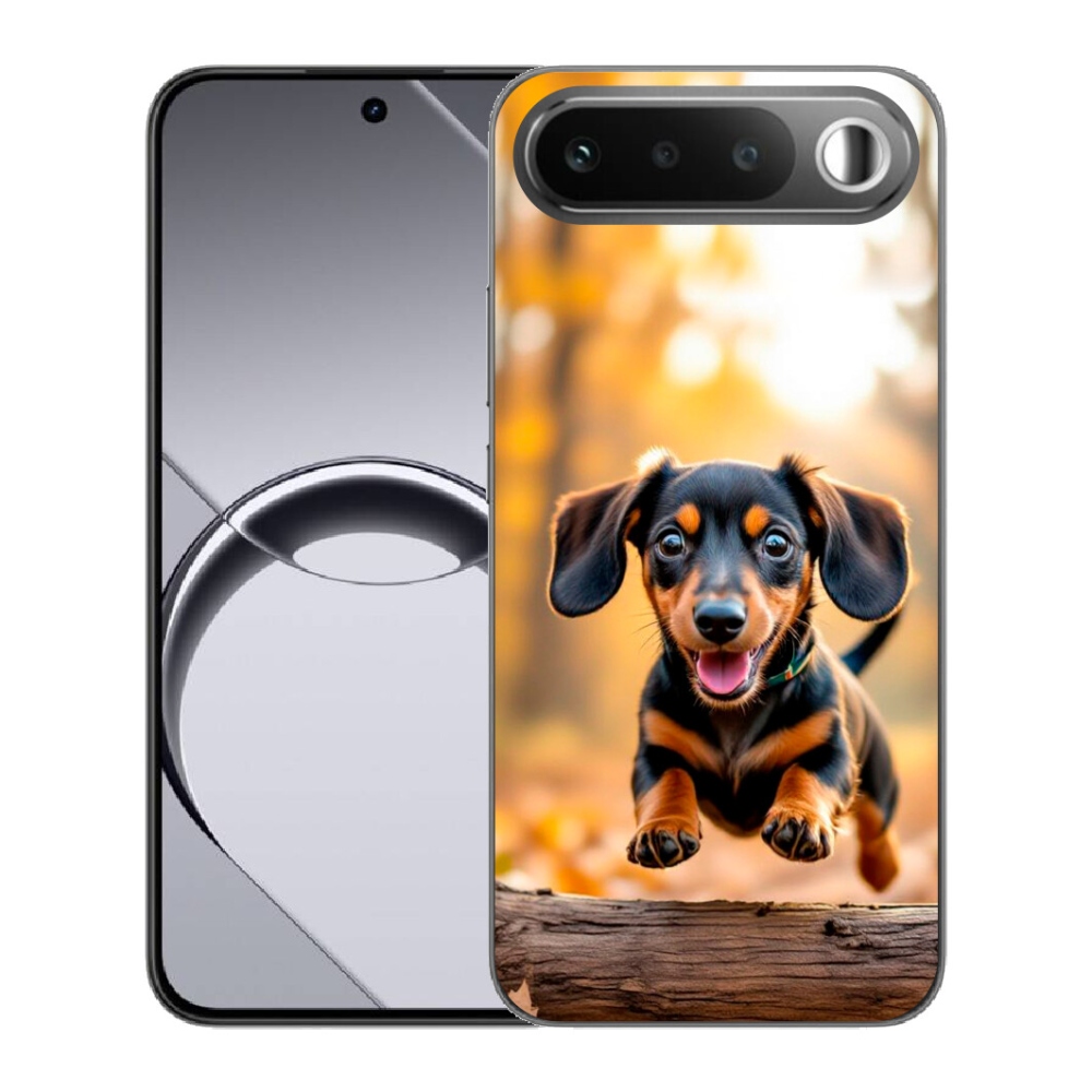 Gélový obal mmCase pre Realme 16 5G – jazvečík 2