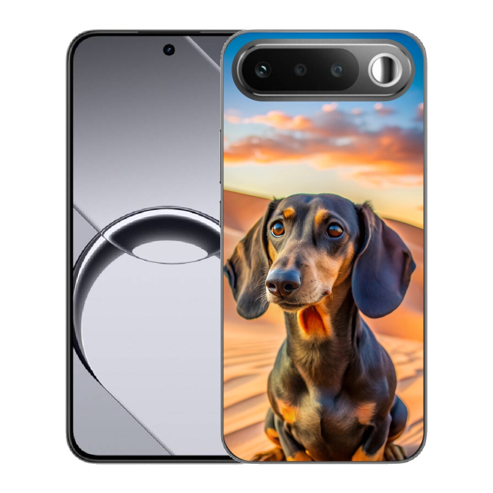 Gélový obal mmCase pre Realme 16 5G – jazvečík 3 
