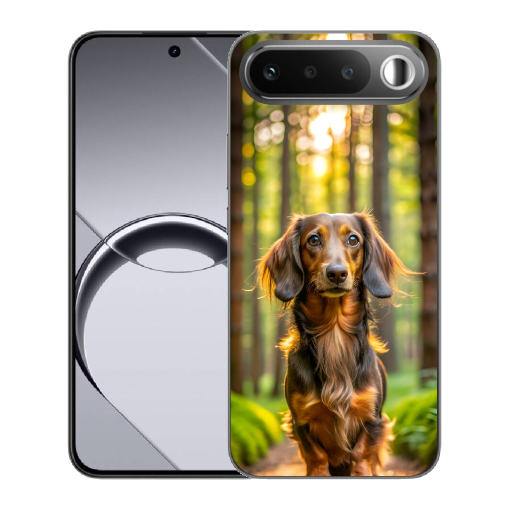 Gélový obal mmCase pre Realme 16 5G – jazvečík 4