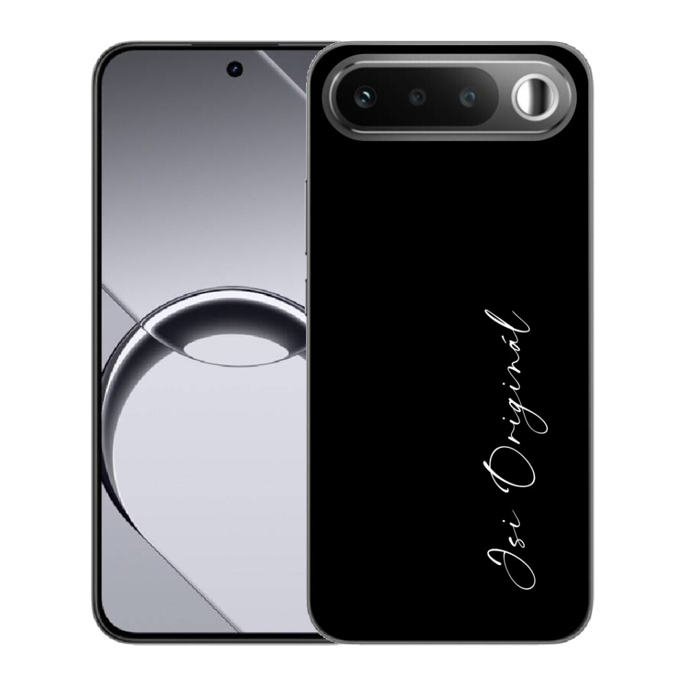 Gélové puzdro mmCase pre Realme 16 5G – originál s čiernym pozadím