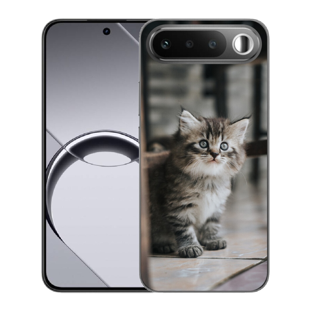 Gélový obal mmCase pre Realme 16 5G – mačiatko
