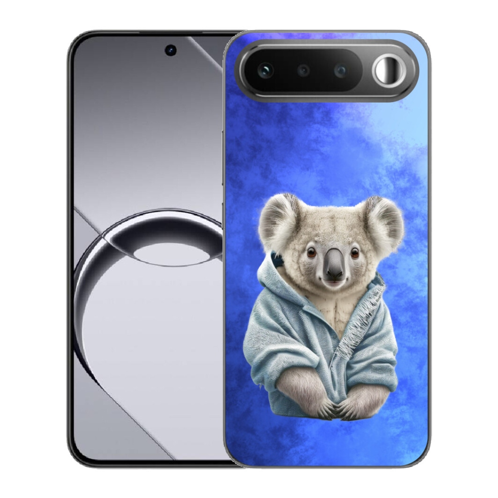 Gélový obal mmCase pre Realme 16 5G – koala v svetri