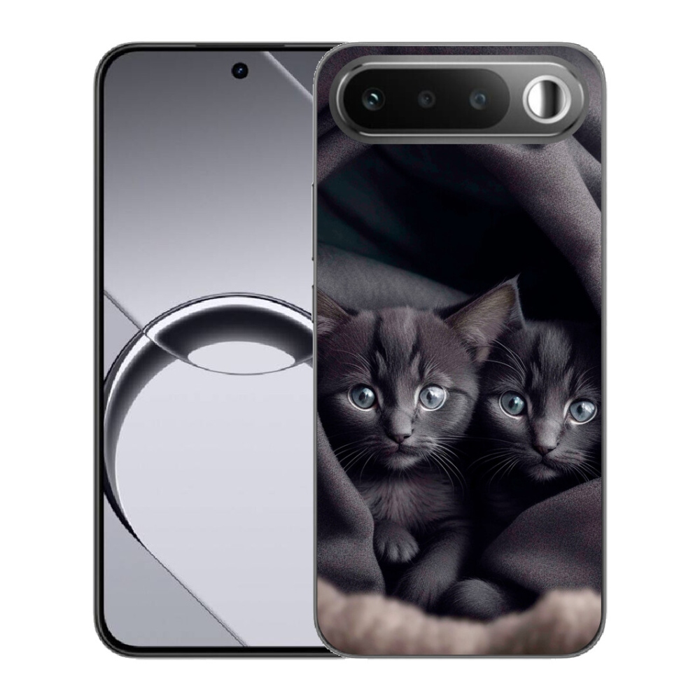 Gélový obal mmCase pre Realme 16 5G – mačacie duo