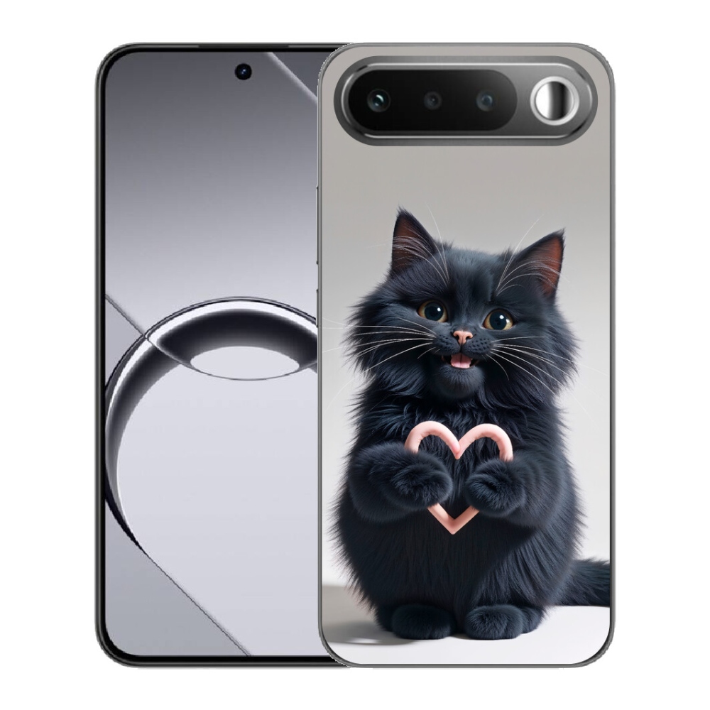 Gélový obal mmCase pre Realme 16 5G – mačacie láska 3