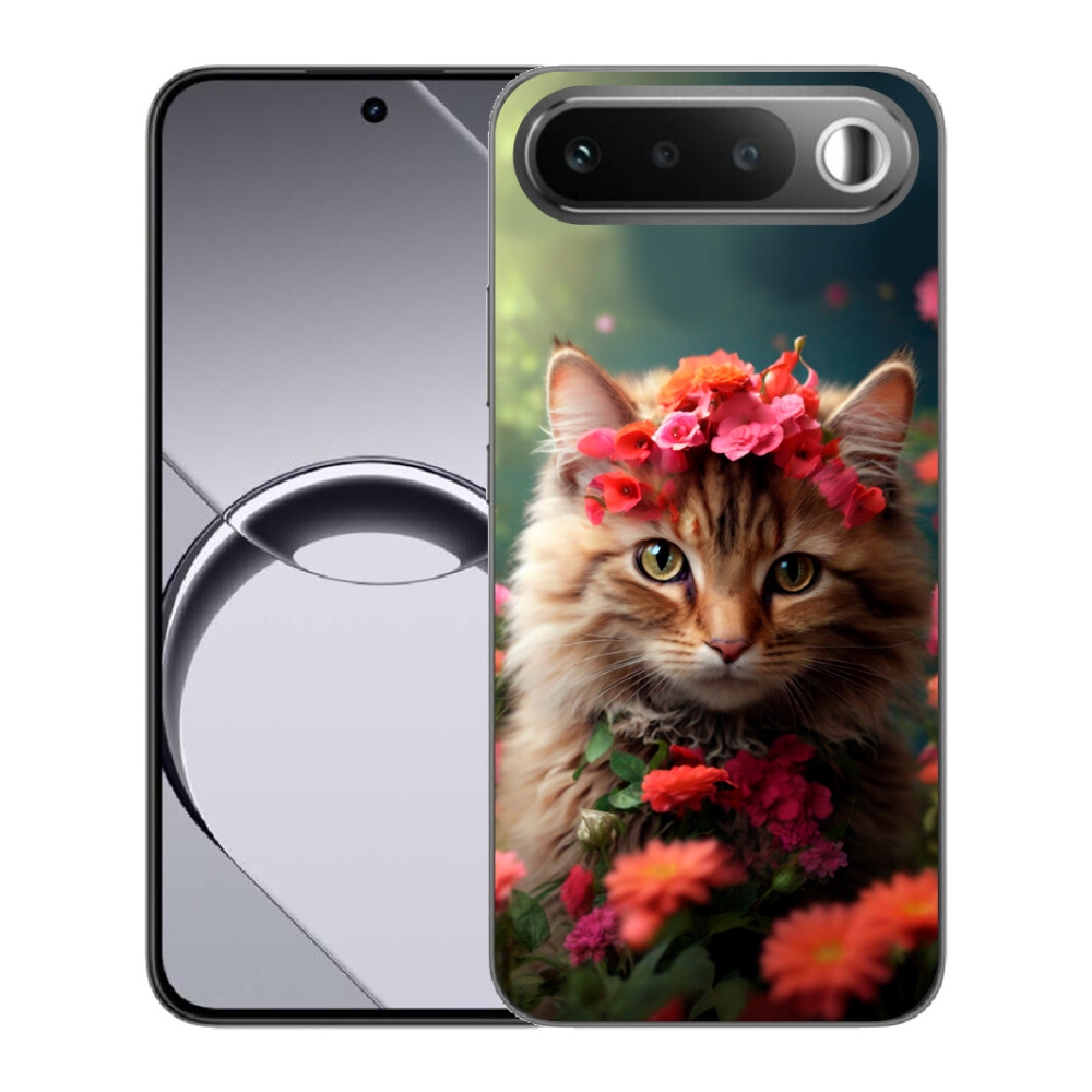 Gélový obal mmCase pre Realme 16 5G – mačacie princezná