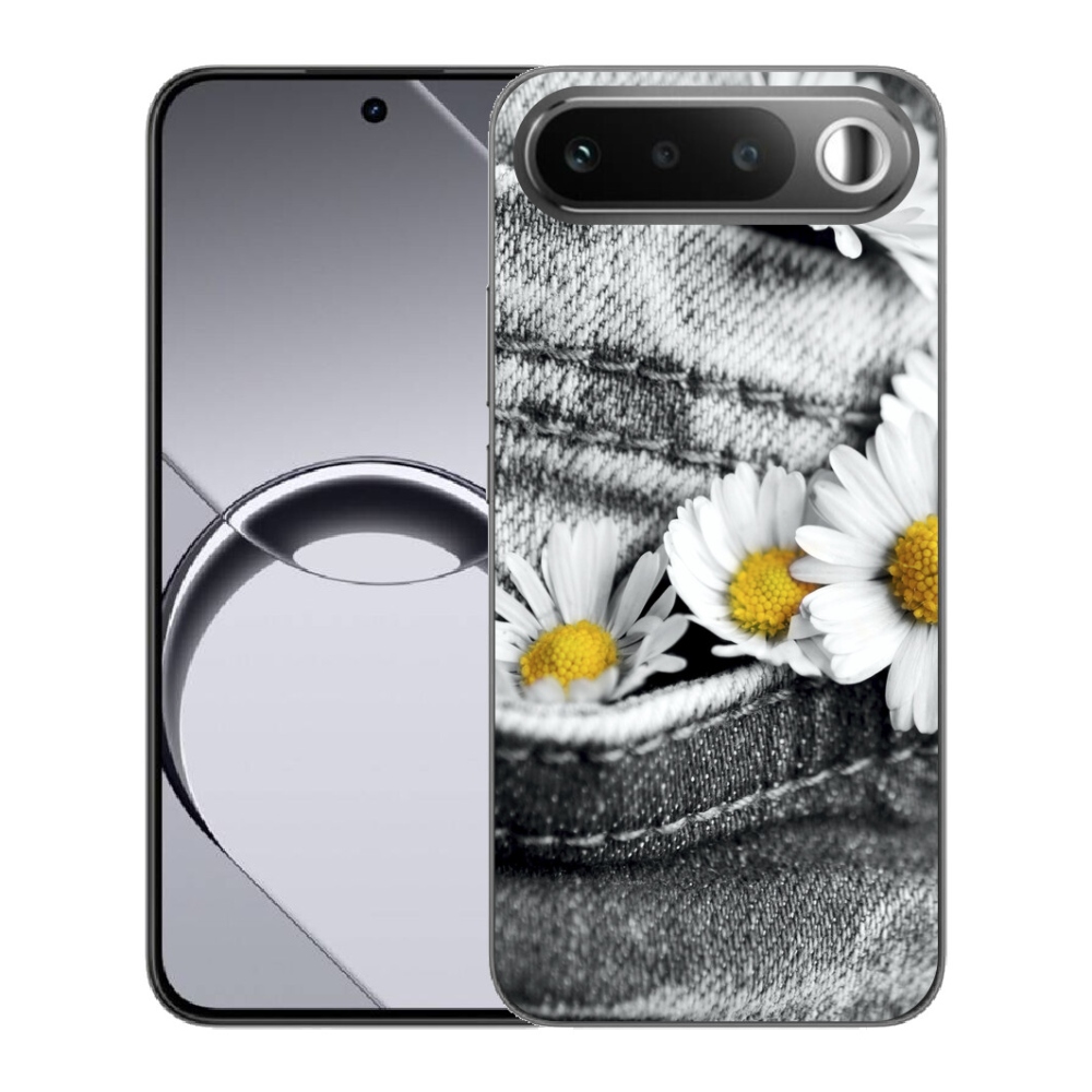 Gélový obal mmCase pre Realme 16 5G – sedmokrásky