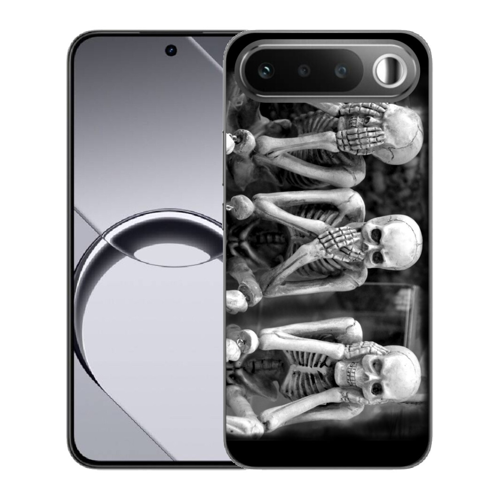 Gélový obal mmCase pre Realme 16 5G – kostlivci