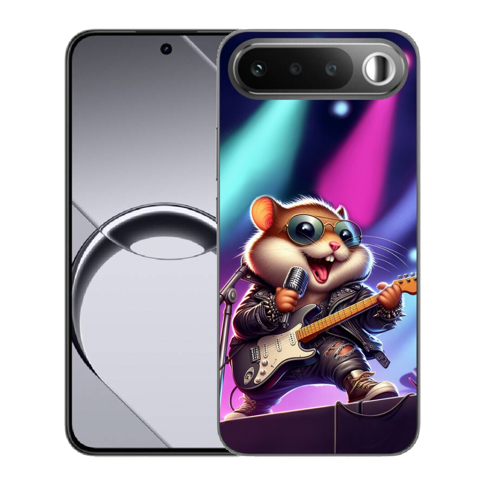 Gélový obal mmCase pre Realme 16 5G – škrečok rocker