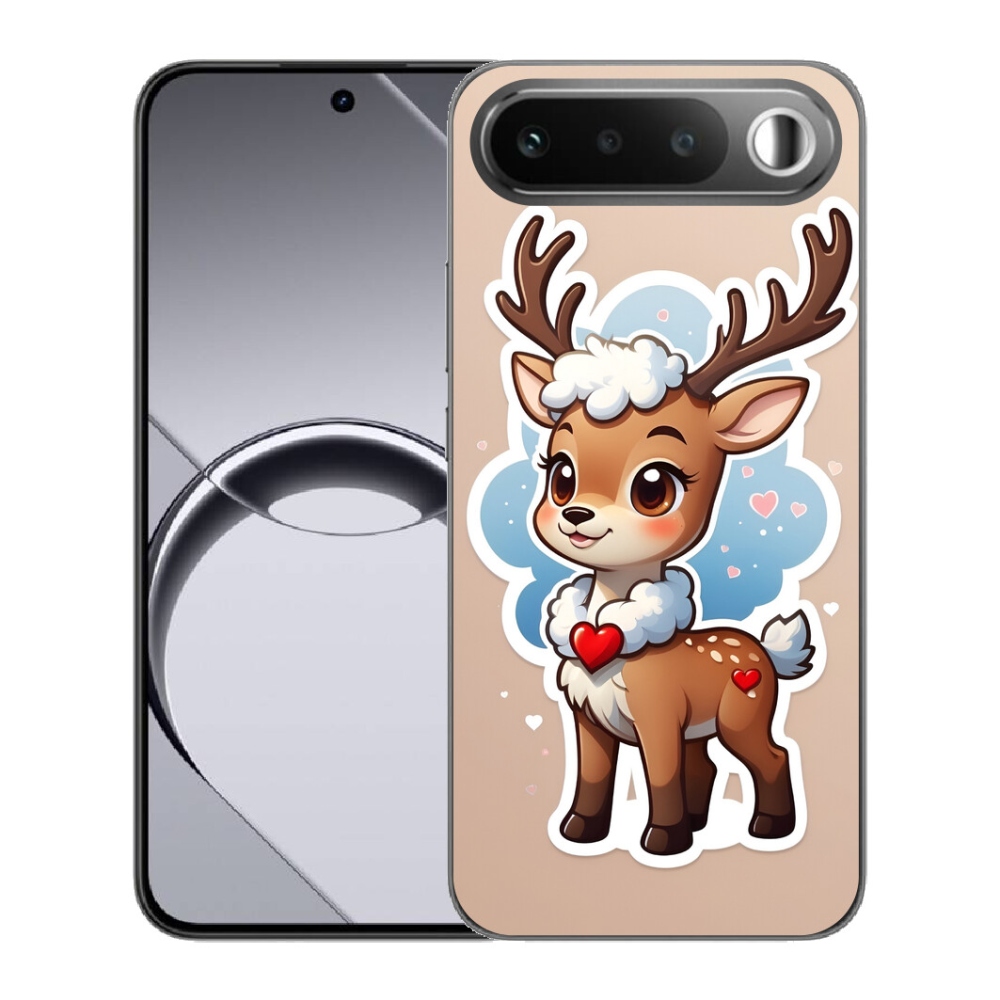 Gélový obal mmCase pre Realme 16 5G – kreslený sob