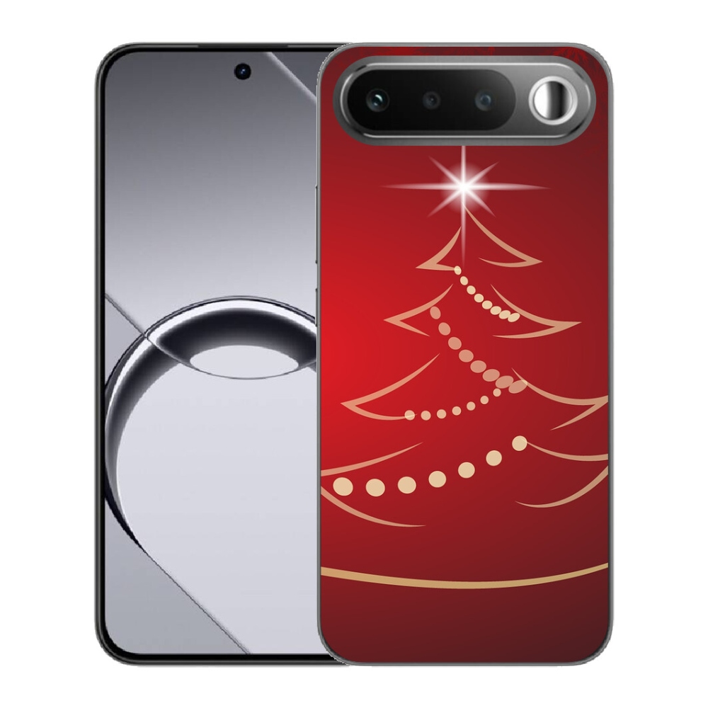 Gélové puzdro mmCase pre Realme 16 5G – kreslený vianočný stromček