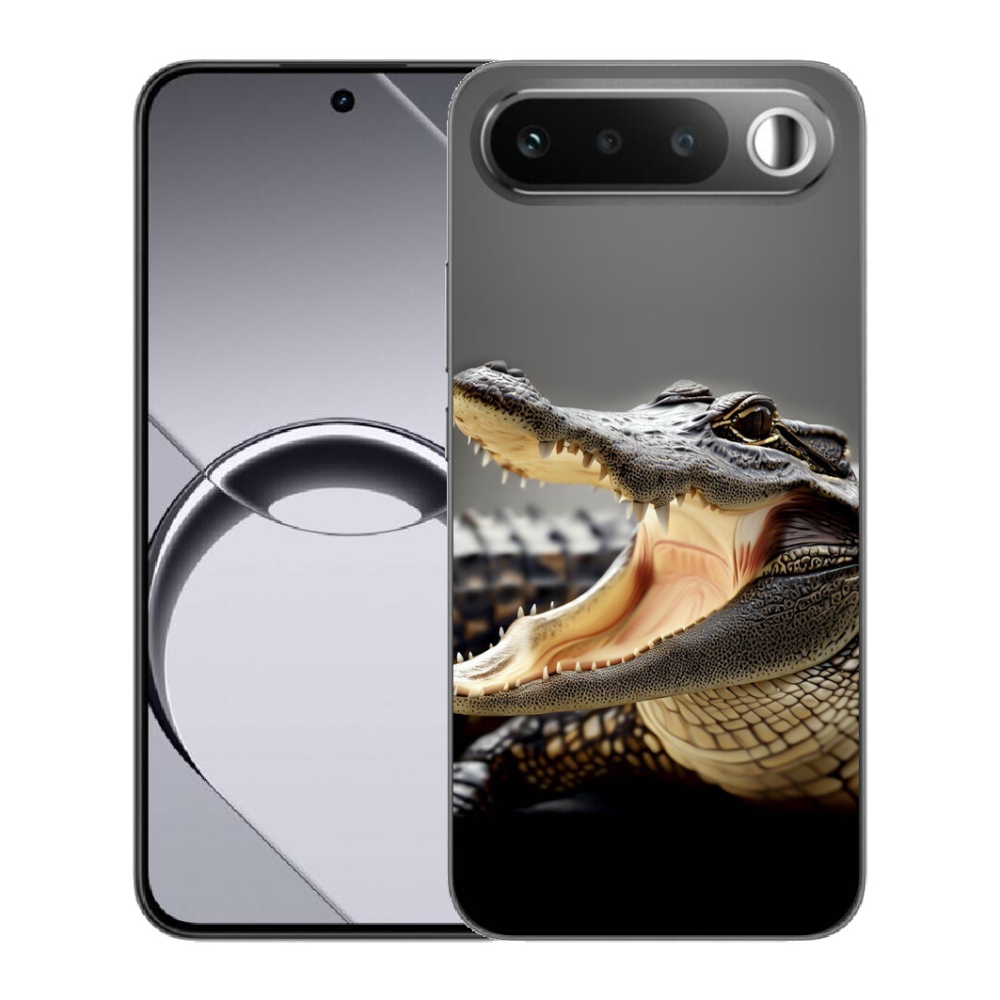Gélový obal mmCase pre Realme 16 5G – krokodíl