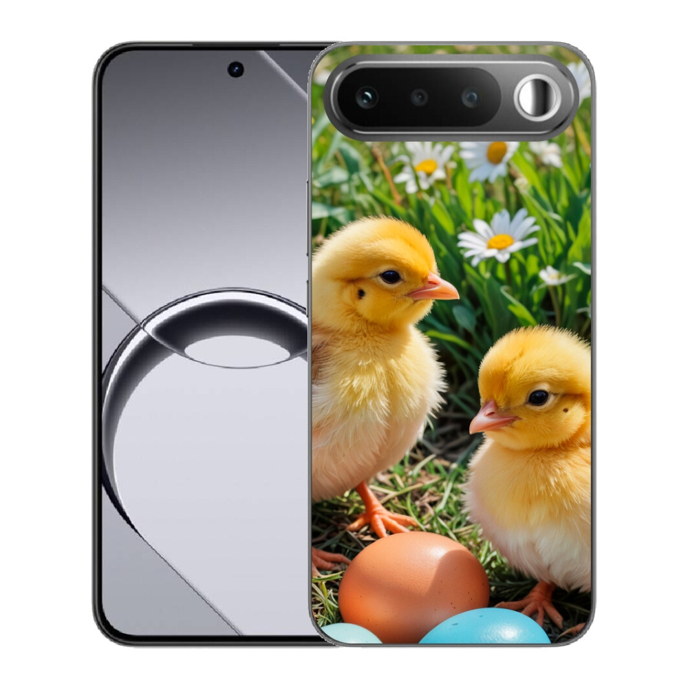 Gélový obal mmCase pre Realme 16 5G – kuriatka