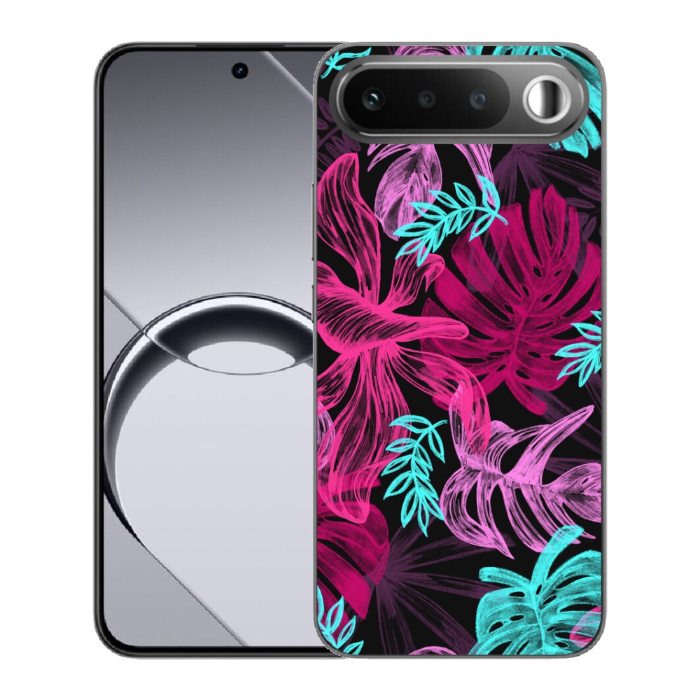 Gélový obal mmCase pre Realme 16 5G – kvety 1