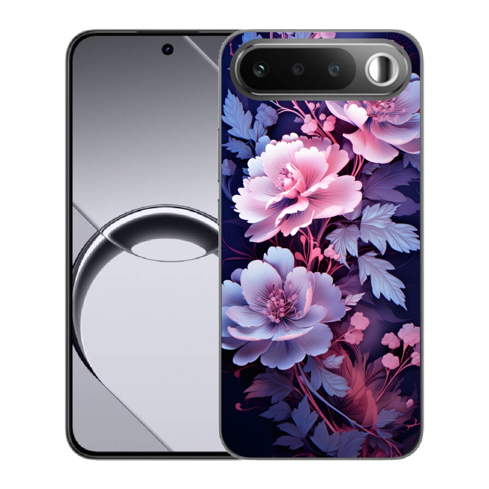 Gélový obal mmCase pre Realme 16 5G – kvety 11