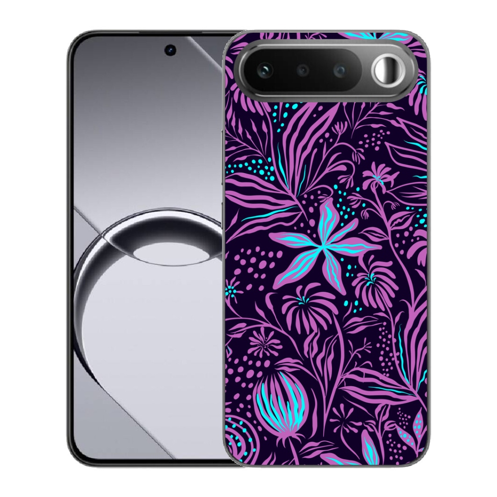 Gélový obal mmCase pre Realme 16 5G – kvety 2