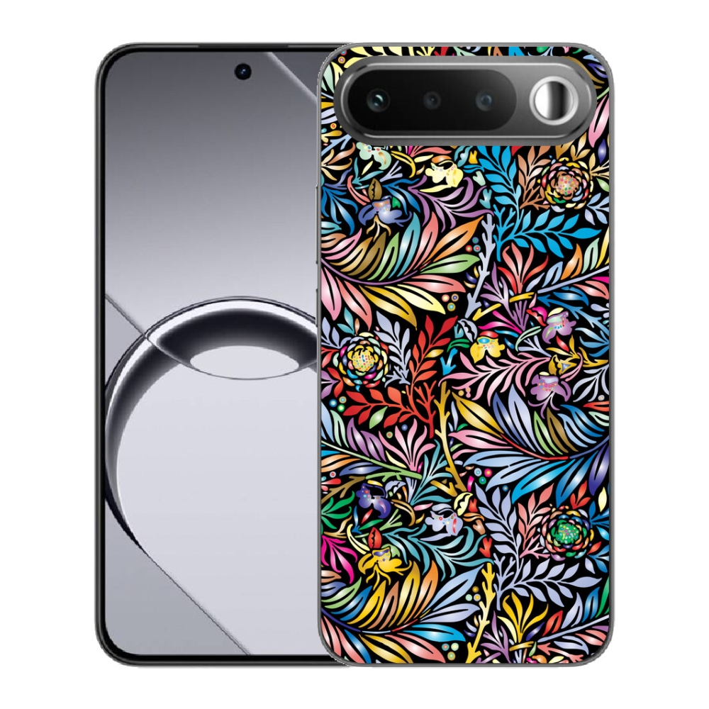 Gélový obal mmCase pre Realme 16 5G – kvety 5