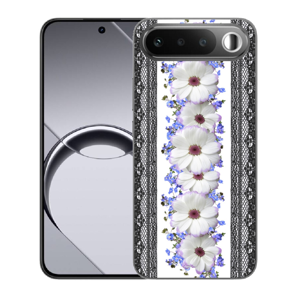 Gélový obal mmCase pre Realme 16 5G – kvety 8