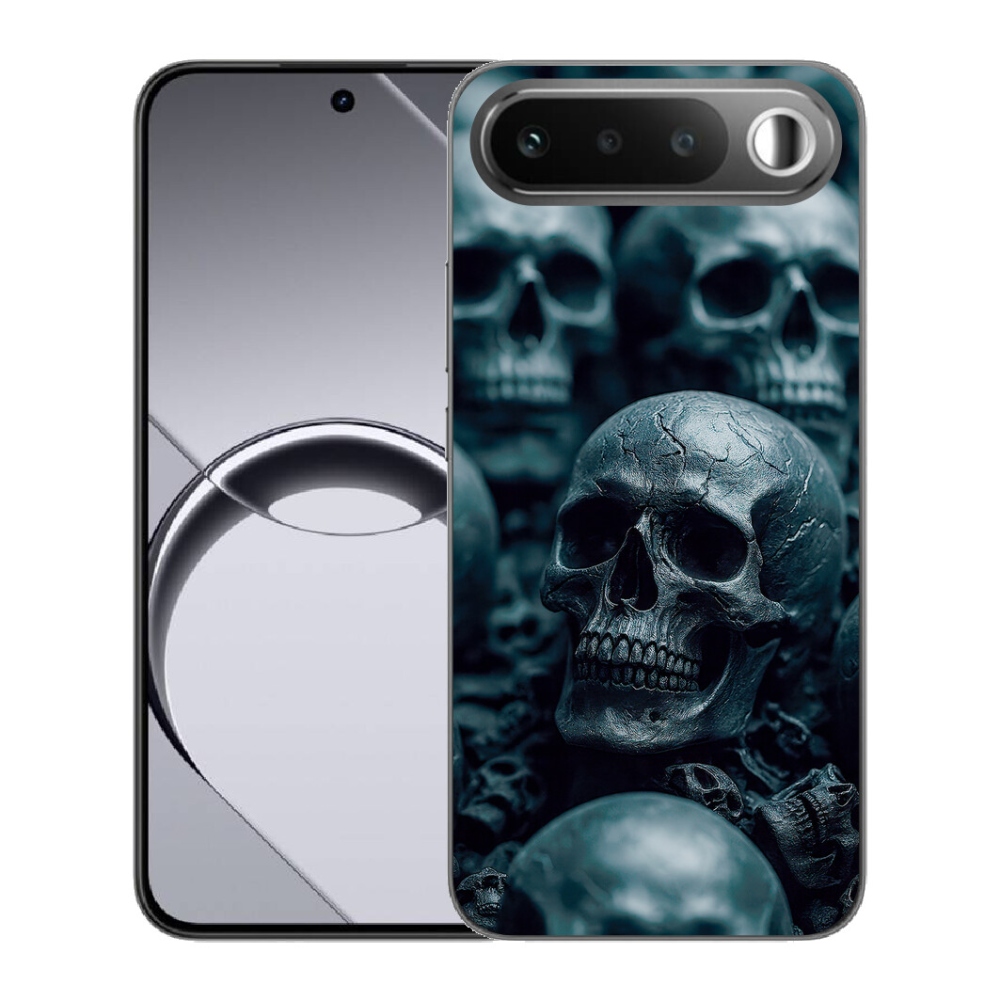 Gélový obal mmCase pre Realme 16 5G – lebka 2