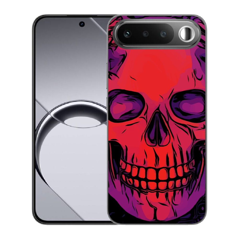 Gélový obal mmCase pre Realme 16 5G – lebka