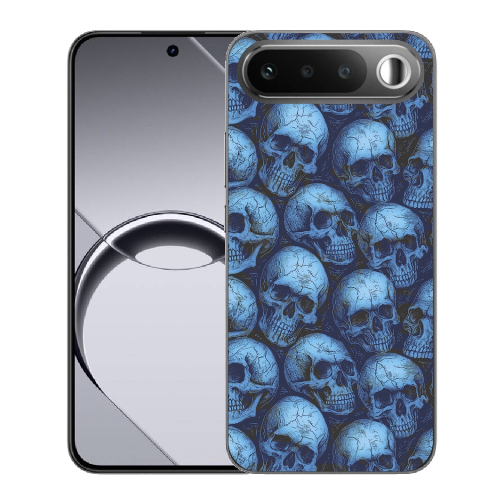 Gélový obal mmCase pre Realme 16 5G – lebky