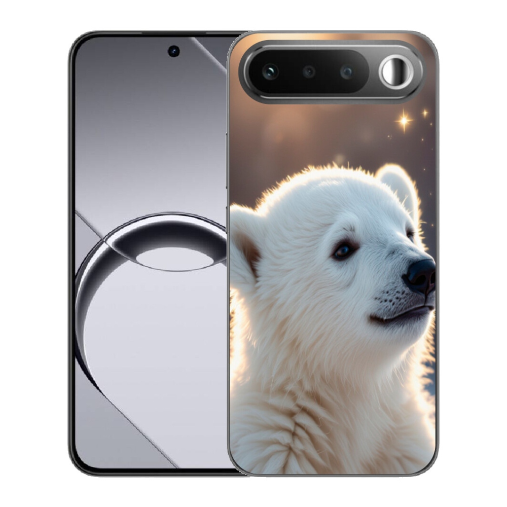 Gélový obal mmCase pre Realme 16 5G – ľadový medveď