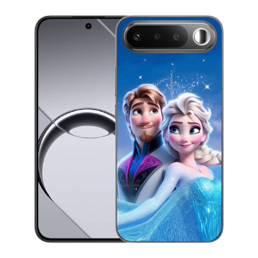 Gélové puzdro mmCase pre Realme 16 5G – Ľadové kráľovstvo 1