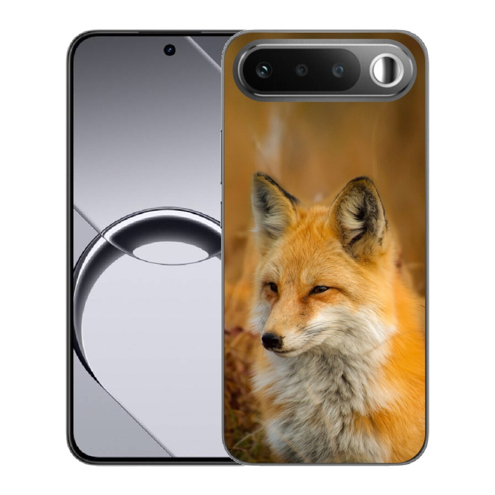 Gélový obal mmCase pre Realme 16 5G – líška