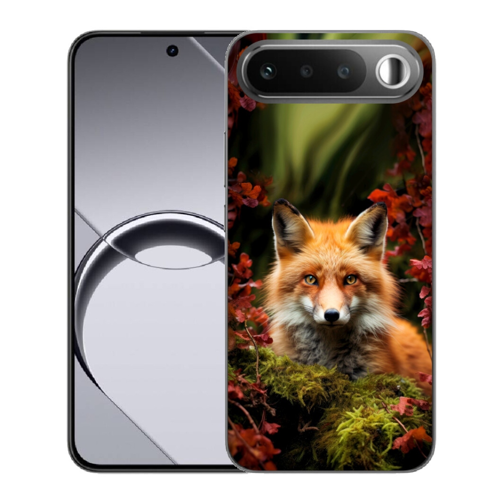 Gélový obal mmCase pre Realme 16 5G – líška v lese