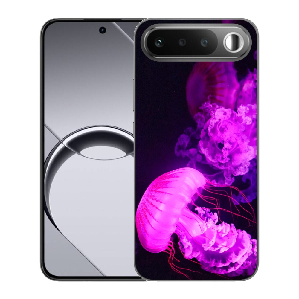 Gélový obal mmCase pre Realme 16 5G – medúza 1
