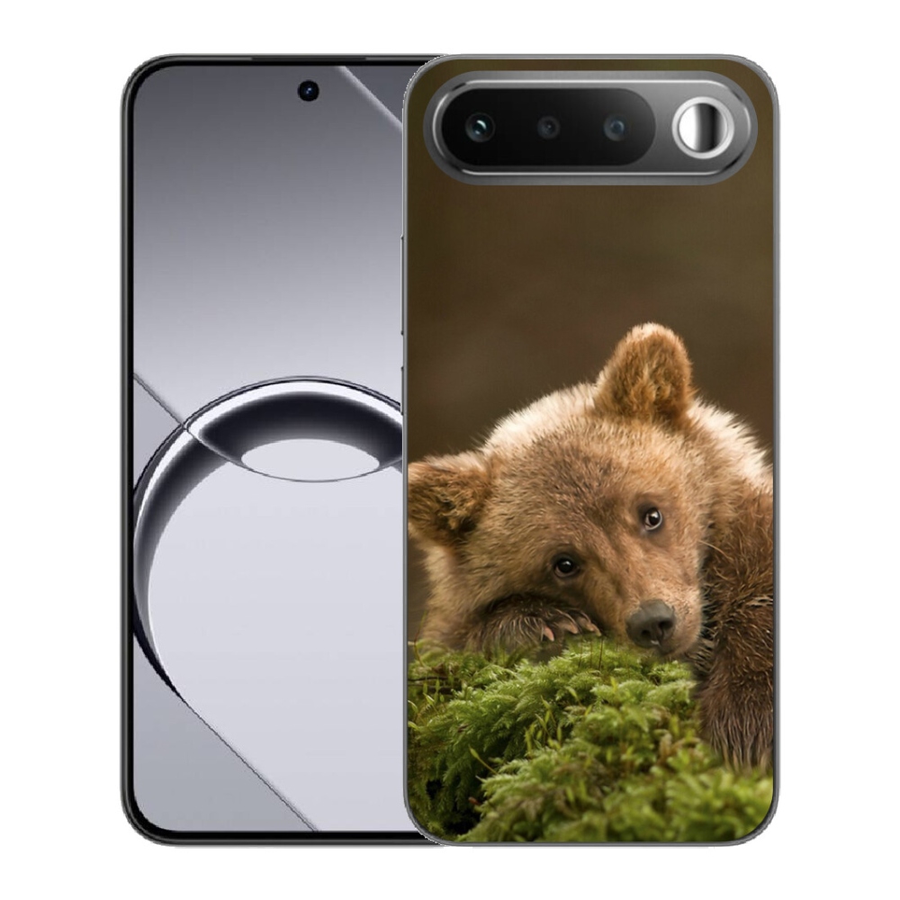 Gélový obal mmCase pre Realme 16 5G – medveď