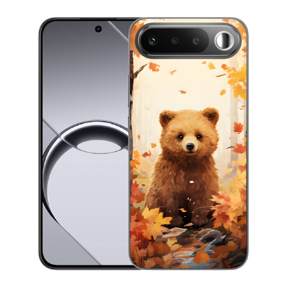 Gélový obal mmCase pre Realme 16 5G – medveď v lese