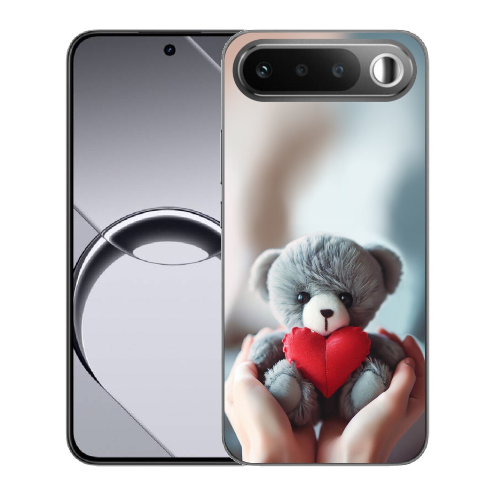 Gélový obal mmCase pre Realme 16 5G – medvedík pre zamilovaných