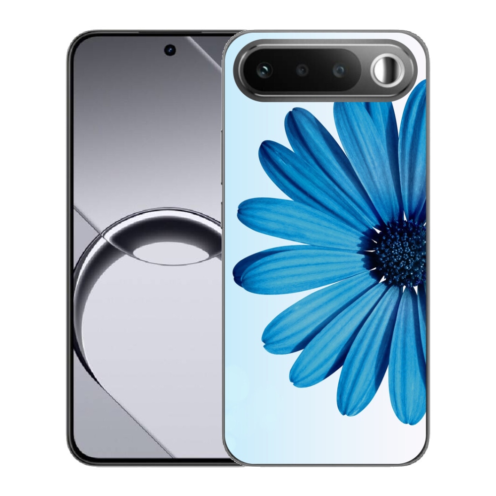 Gélový obal mmCase pre Realme 16 5G – modrá margarétka
