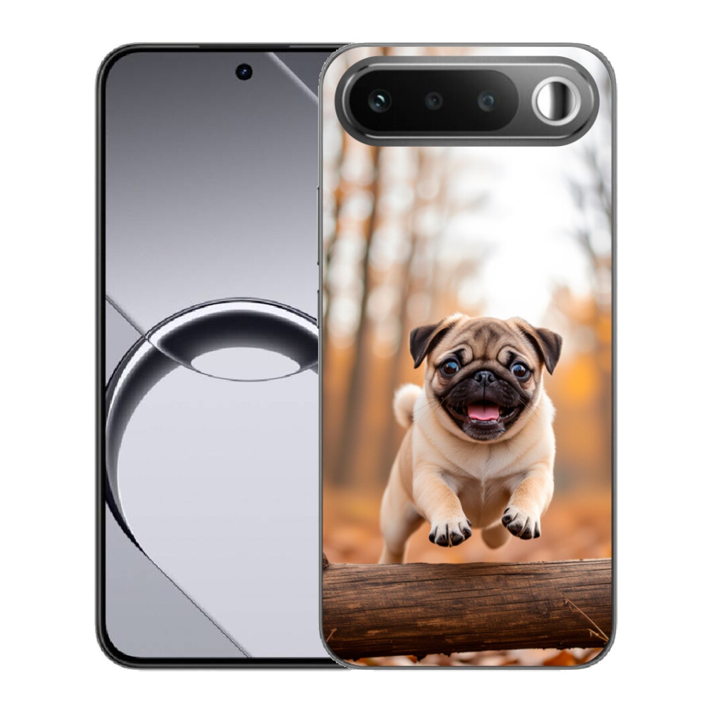Gélový obal mmCase pre Realme 16 5G – mops 2