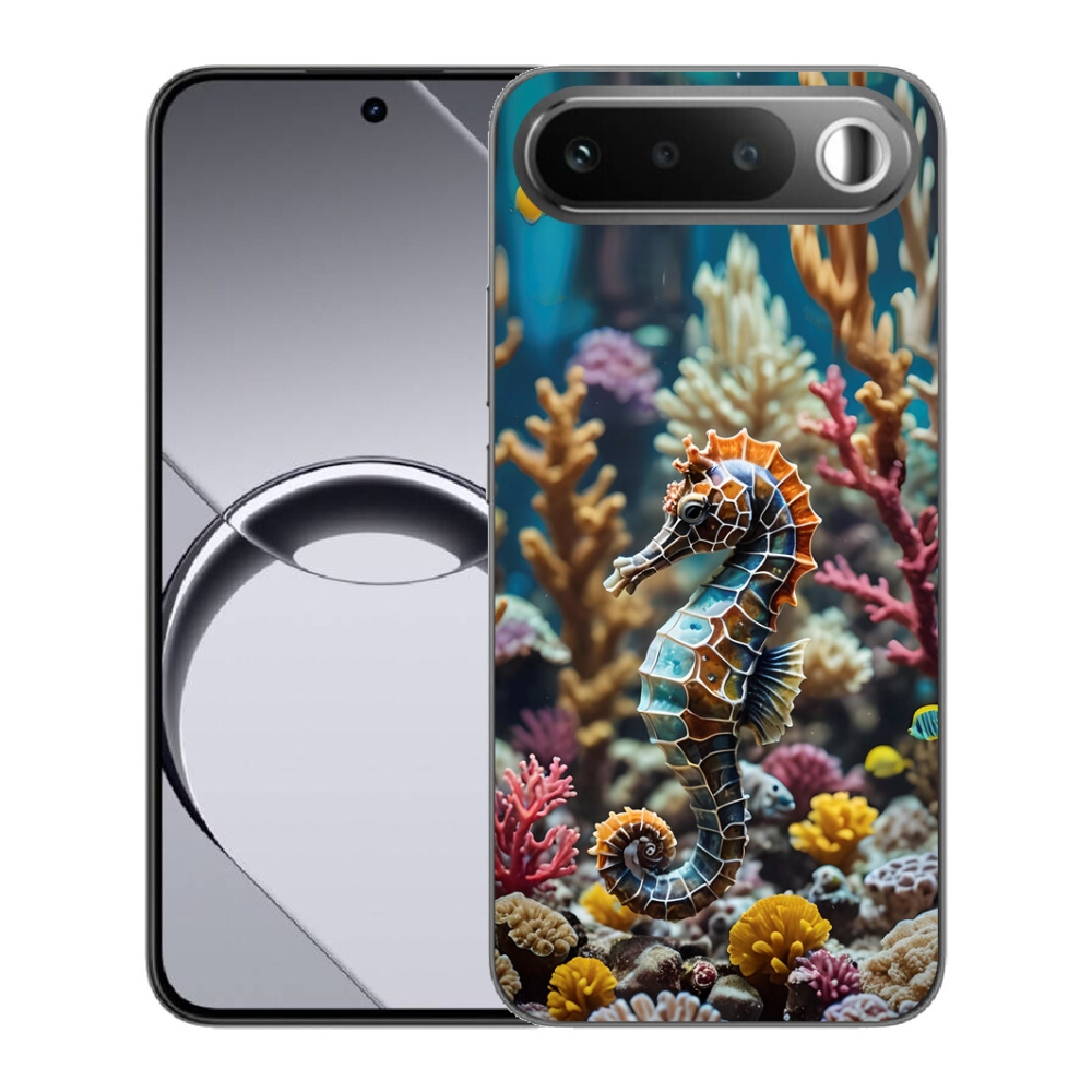 Gélový obal mmCase pre Realme 16 5G – morský koník 2