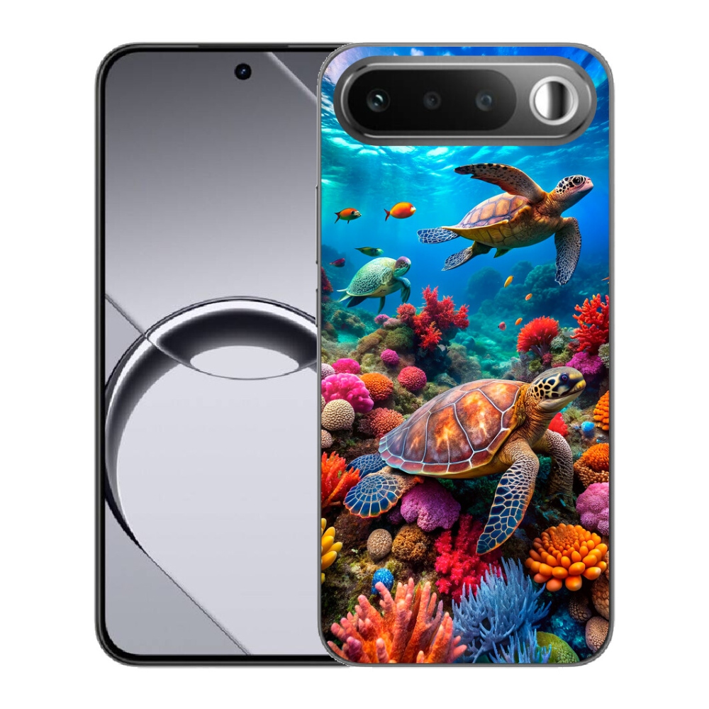 Gélový obal mmCase pre Realme 16 5G – Morský svet 2